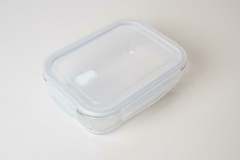 CONTENEDOR HERMETICO "CUCINA" DE VIDRIO "XS" CON TAPA CON SILICONA - comprar online