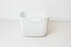 CANASTO "EILAT" TRENZADA "M" CON ASAS - tienda online