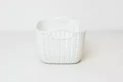 CANASTO "EILAT" TRENZADA "M" CON ASAS