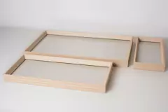 BANDEJA RECTANGULAR "MARK" DE MADERA "M" en internet