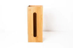 SOPORTE DE PAPEL HIGIENICO NORDICO VALSEN RAYAS PARA BAÑO DE BAMBOO - comprar online