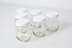 COMBO x6 FRASCOS "MILY" DE VIDRIO