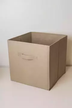 CUBO "FIKA" DE TELA PLEGABLE #2 - comprar online