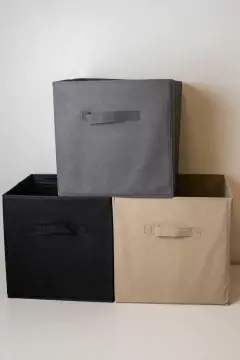 CUBO "FIKA" DE TELA PLEGABLE - comprar online