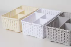 ORGANIZADOR "EILAT TRENZADO" CON 4 DIVISIONES