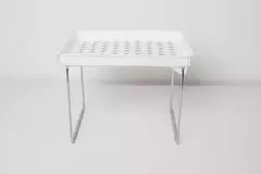 ESTANTE MADESMART PLEGABLE NEGRO / BLANCO CON PATAS "L" - comprar online