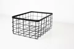 CANASTA "IBIZA" RECTANGULAR ALAMBRE