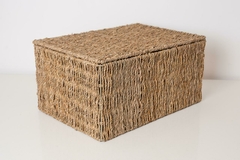 CAJA SEAGRASS "GLAM" CON TAPA "L" #6
