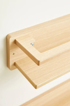 COMBO x2 REPISAS "LUNA" KIDS DE MADERA - Marian Todo Organizado