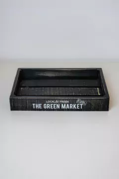 BANDEJA DE MADERA "FARMY" RECTANGULAR - comprar online