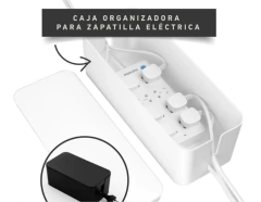 CAJA PLASTICA PARA CABLES Y ZAPATILLA ANGOSTA "M" ELECTRICA en internet