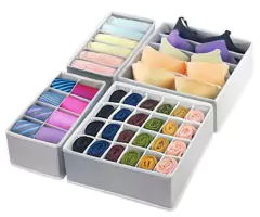 SET x4 ORGANIZADORES "FIKA" PARA ROPA INTERIOR #2 - Marian - Todo Organizado