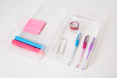 ORGANIZADOR DE ACRILICO "TRIBECA" RECTANGULAR "XS" LISO - comprar online
