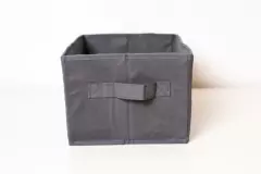 CANASTO "FIKA" ANGOSTO GRIS PARA PLACARD en internet