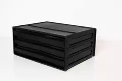 CAJA ORGANIZADORA "LUXURY" CON 3 BANDEJAS - tienda online