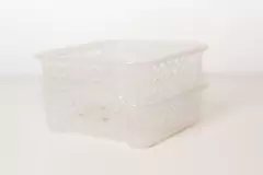 CANASTOS "NELLY" APILABLES Y ENCASTRABLES "S" - Marian Todo Organizado