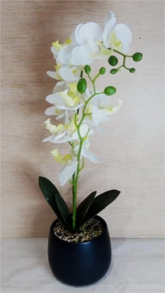 PLANTA ARTIFICIAL "MARLENE" CON MACETA DE CERAMICA - tienda online