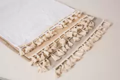 CAMINO DE TUSOR CON FLECOS DE ALGODON - Marian Todo Organizado