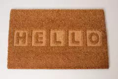 FELPUDO "PANAMA" HELLO DE COCO - comprar online