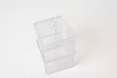 CAJA "TIFFANY DOBLE" CON TAPA MULTIUSO DE ACRILICO en internet