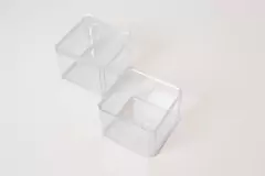 Imagen de CAJA "TIFFANY DOBLE" CON TAPA MULTIUSO DE ACRILICO