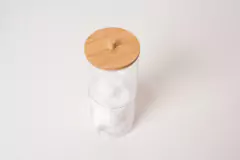 Imagen de ORGANIZADOR DE ACRILICO "ISABELLA BEAUTY" DOBLE PARA HISOPOS Y ALGODONES