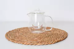 TETERA VERA C/INFUSOR Y TAPA VIDRIO 1100ML en internet