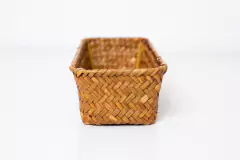 ORGANIZADOR RECTANGULAR "ZALAY" DE MIMBRE "S" SIN DIVISIONES en internet