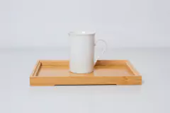 TAZA DE CERAMICA "MARA" RECTA DE 500 ML