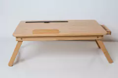 BANDEJA DE CAMA "TAVOLA" BAMBOO "L" PARA NOTEBOOK - comprar online