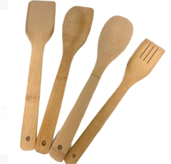 SET x4 UTENSILLOS "CAMI" DE BAMBOO - comprar online