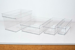 ORGANIZADOR DE ACRILICO "ACQUA" PREMIUM "M" PARA HELADERA #2 - Marian - Todo Organizado