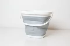 BALDE DE SILICONA PLEGABLE GRANDE 10L - tienda online