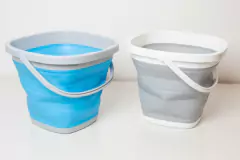BALDE DE SILICONA PLEGABLE GRANDE 10L