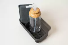 Imagen de ORGANIZADOR PARA BACHA "FAMA" PORTA ESPONJA Y DETERGENTE