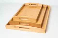 BANDEJA DE BAMBOO "VALSEN BOMBEE" CON MANIJAS LATERALES "S" en internet