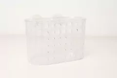 ORGANIZADOR PARA BAÑO / BACHA "DIMITRA" RECTANGULAR "S" - Marian Todo Organizado