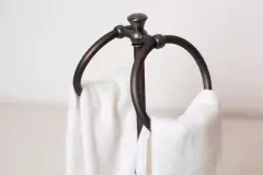 TOALLERO DOBLE PREMIUM METALICO - tienda online