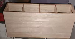 Imagen de ORGANIZADOR DE CUBIERTOS Y UTENSILLOS "COUVERTS" DE MADERA CON 4 DIVISIONES
