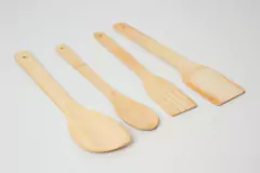 SET x4 UTENSILLOS "CAMI" DE BAMBOO - comprar online