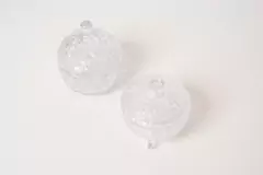 BOMBONERA / CARAMELERA DE VIDRIO CON TAPA - comprar online