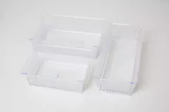 ORGANIZADOR "DA VINCI" ACRILICO "L" TRANSPARENTE - Marian - Todo Organizado