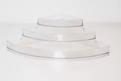 ESCALERITA / ESQUINERO "SUSAN" DE ACRILICO 3 ESCALONES - Marian Todo Organizado