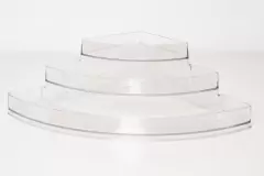 ESCALERITA / ESQUINERO "SUSAN" DE ACRILICO 3 ESCALONES - tienda online