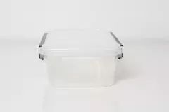 CAJAS CONTENEDORAS PLASTICAS "CASTELLO" CON TAPA Y TRABAS #2 - Marian Todo Organizado