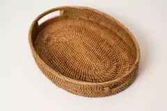 SET x2 BANDEJAS "JAKARTA" OVALADAS CON ASAS - Marian Todo Organizado