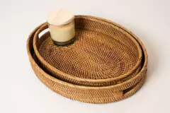 SET x2 BANDEJAS "JAKARTA" OVALADAS CON ASAS en internet