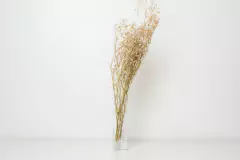 FLORERO DE VIDRIO "GARDEN" REDONDO CON RAYAS RELIEVE - comprar online