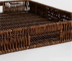 SET x3 BANDEJAS "LAURA" RECTANGULARES DE PP CON ASAS - Marian Todo Organizado