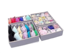 SET x4 ORGANIZADORES "FIKA" PARA ROPA INTERIOR #2